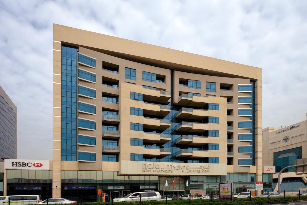 Nojoum Hotel Apartments Llc Dubai Exterior photo